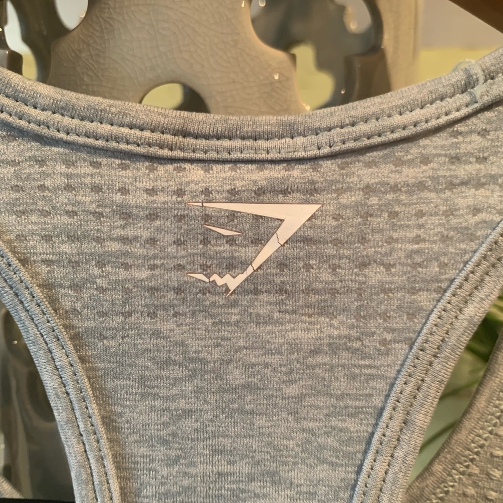 Gymshark Racerback Scoop Neck Fitted Active Tank Top Size XS - Picture 5 of 5
